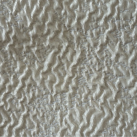 Rickie Freeman Teri Jon METALLIC JACQUARD OFF THE SHOULDER  PLEATED DRESS - Picture 5 of 15